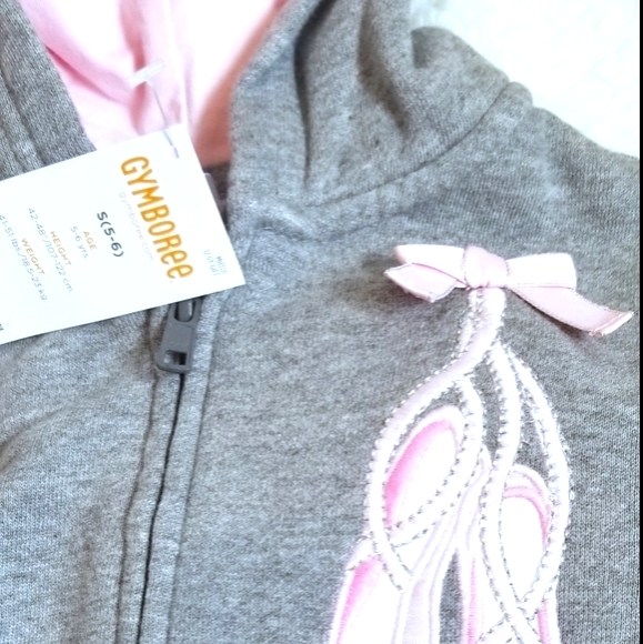 Gymboree Girls Ballerina Hoodie Rare - Picture 8 of 12